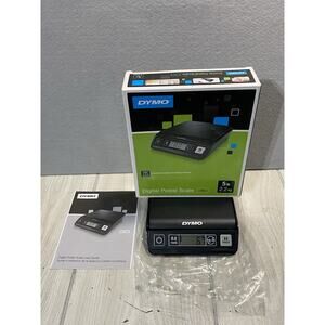 Dymo Digital Postal Scale Model M5 Battery Operated 5 Lb Max EUC!
